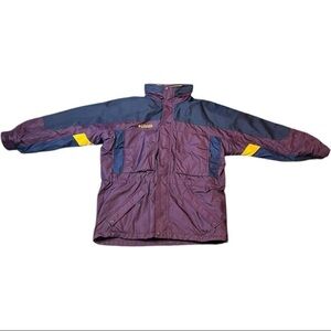 Columbia Men’s 3-in-1 Ski Jacket West Ridge Snowboard Coat 90s Vintage Liner